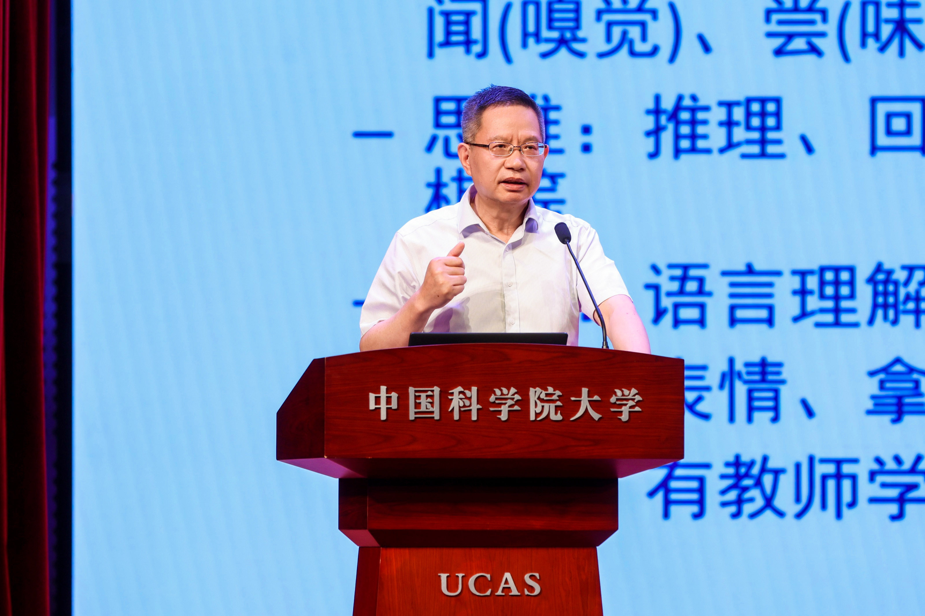8.中国科学院自动化所副所长刘成林作报告